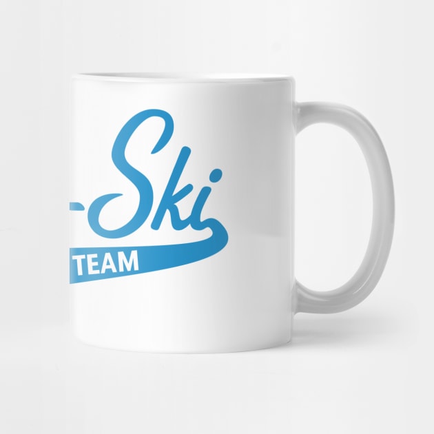 Après-Ski – Drinking Team (Lettering / Apres Ski / Apresski / Blue) by MrFaulbaum